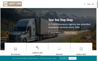Jagdeep Singh Insurance Agency, Inc website