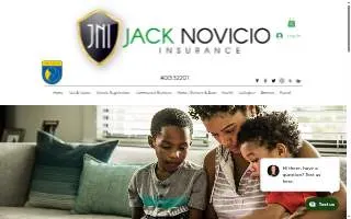 Jack-Novicio Insurance Agency, Inc. website