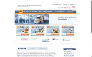 Western Auto Insurance Center of Sacramento website