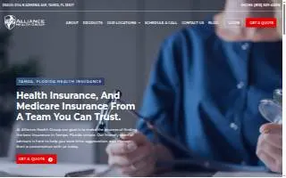 Alliance Health Group website