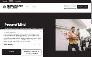 CrossCountry Home and Auto Insurance Agency website