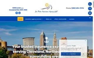 Joe Potts Insurance Agency website