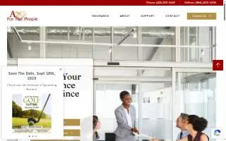 A For The People Insurance Agency, Inc. website