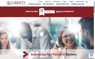 Liberty Insurance Agency website