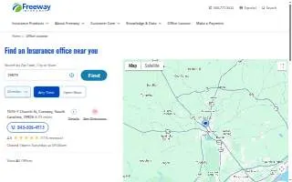 Freeway Insurance of St. Louis website