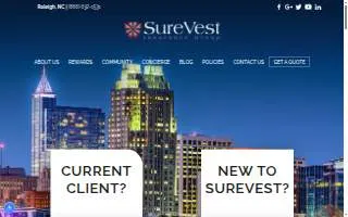 Surevest Insurance Group website