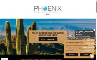 Phoenix Real Estate Group website