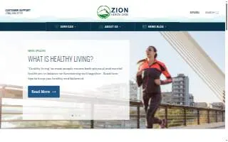 Zion Health Care LLC - Hialeah website