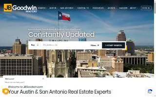JBGoodwin REALTORS®, San Antonio website