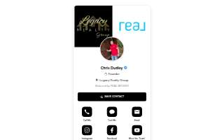 Chris Dudley, Legacy Realty Group Brokered by Real Broker, LLC - San Antonio, TX