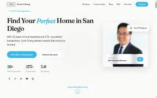 Scott Cheng Real Estate Broker website