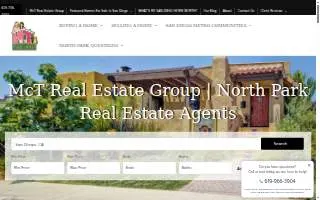 McT Real Estate Group - North Park website