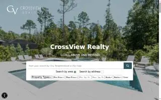 CrossView Realty website