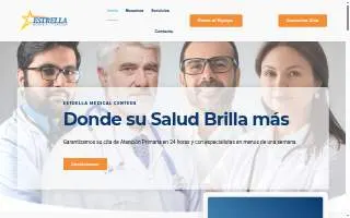 Estrella Medical Centers (Plantation) website