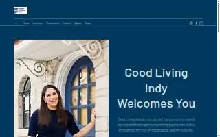Good Living Indy website