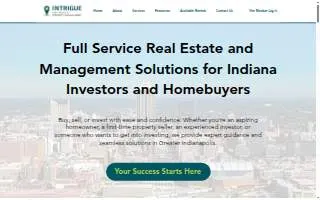 Intrigue Real Estate & Property Management of Indianapolis website