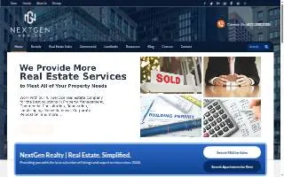 Nextgen Realty website