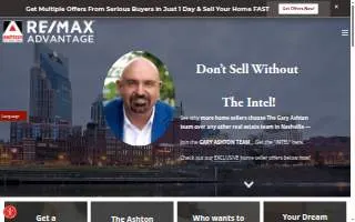 Nashville Luxury Homes website