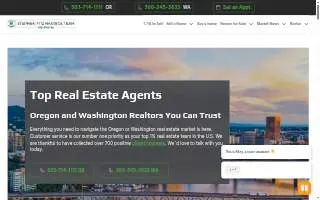 Stephen FitzMaurice, Portland Real Estate Agent website