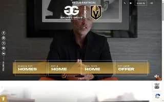 Galindo Group Real Estate website