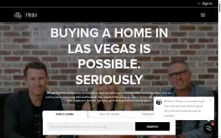 REAL Broker Nevada - JTG website