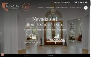 Chris Nevada - Nevada Real Estate Group - LPT Realty of Las Vegas website