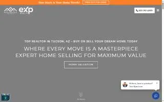 Ryan Comstock Realtor / Tucson / Oro Valley / eXp Realty website