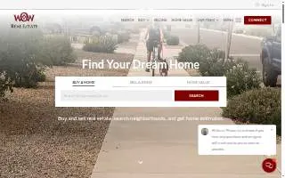 WOW Real Estate website