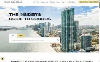 Blackbook Properties website