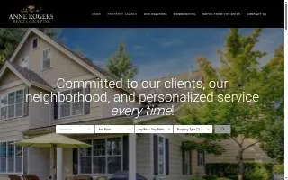 Anne Rogers Realty Group, Inc website