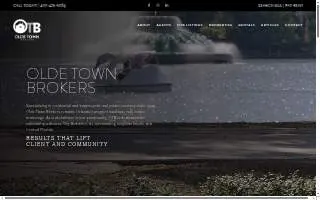 Olde Town Brokers website