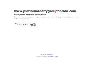 Platinum Realty Group Florida, Inc.
