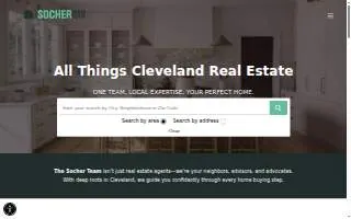 The Socher Team | Cleveland Real Estate Agents | Shoshana Socher & Coby Socher website