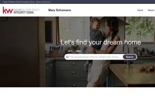 Mary Schumann, Realtor Keller Williams website