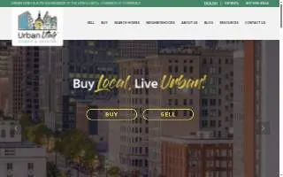 Urban Utah Homes & Estates website