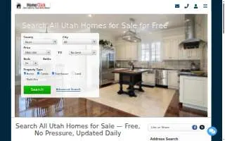 Home Click Real Estate website