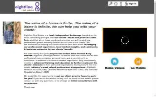 Eightline Real Estate website