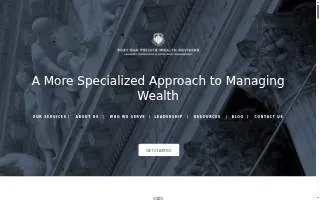 Post Oak Private Wealth Advisors of Houston website