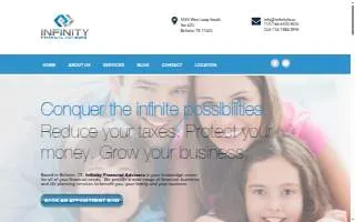 Infinity Financial Advisors website