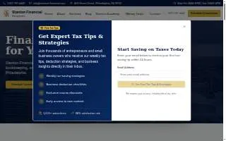 Stanton Financial Management website