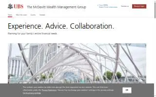 The McDevitt Wealth Management Group website