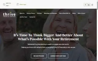 Thrive Financial Services (HQ) website