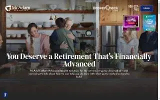 McAdam Financial Group website
