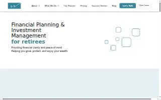 Wela Financial Advisory website
