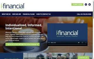 I Financial website