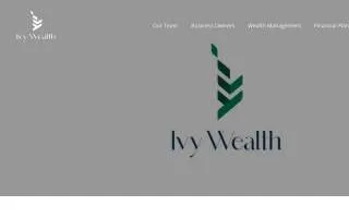 Ivy Wealth website