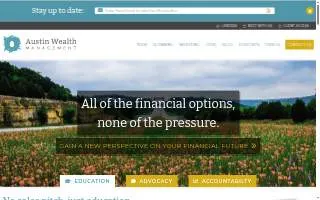 Austin Wealth Management website