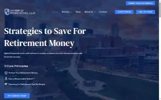 Hybrid Financial LLC & Hybrid Wealth Management LLC website