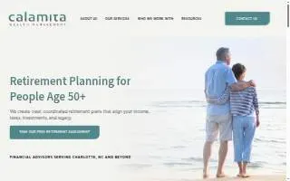 Calamita Wealth Management - Financial Advisors & Financial Planners - Charlotte website