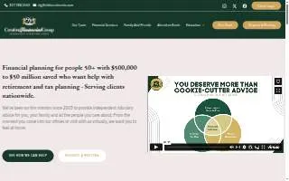 Creative Financial Group website
